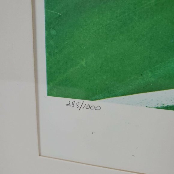 Robert Peak Print Rod Laver Sports Illustrated Living Legends Lithograph Signed - Picture 4 of 11